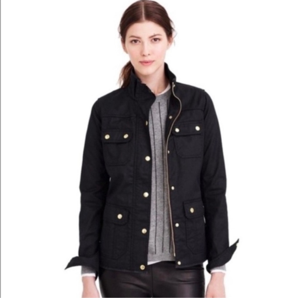 J. Crew NWT Downtown Field Jacket 19034 Mossy Brown Women’s Size XXS